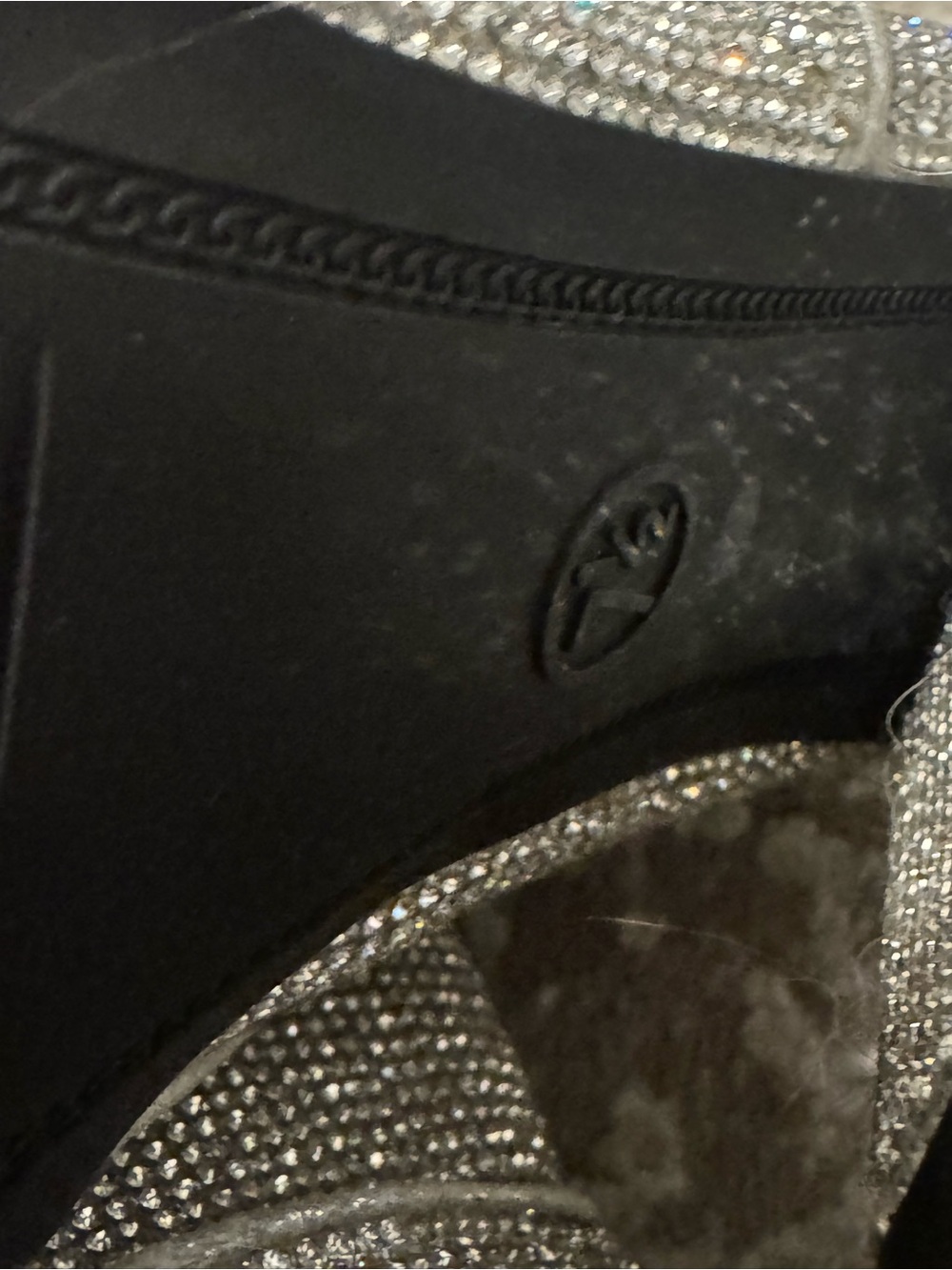 Never worn! Rhinestone Block Heel Ankle Boots - Picture 9 of 11